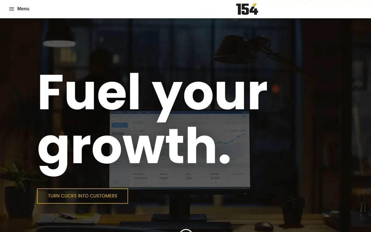 Homepage of 154i