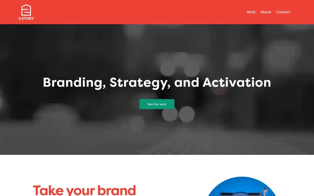 Homepage of 2-Story