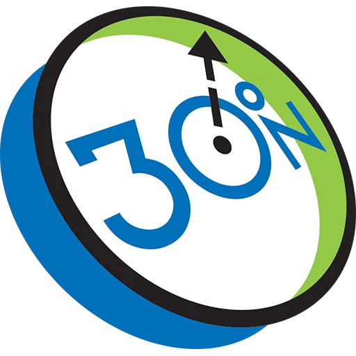 30 Degrees North logo