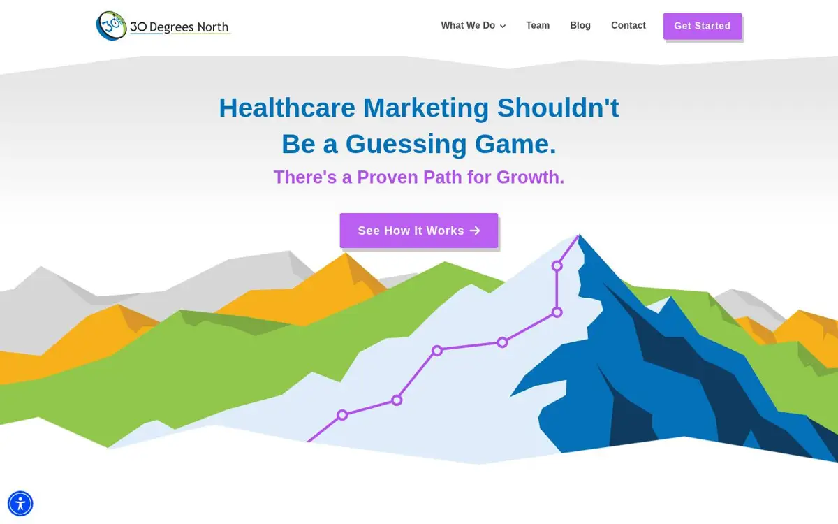 Homepage of 30 Degrees North