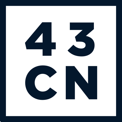 43 Clicks North logo
