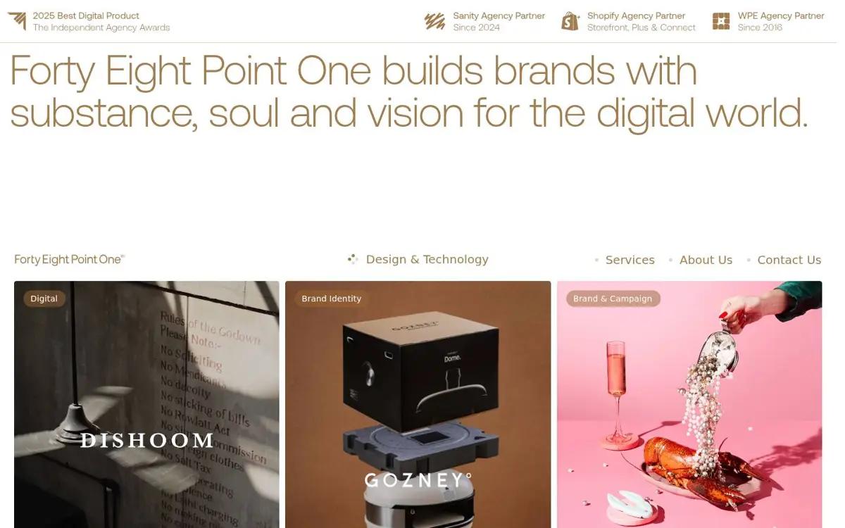Homepage of 48.1