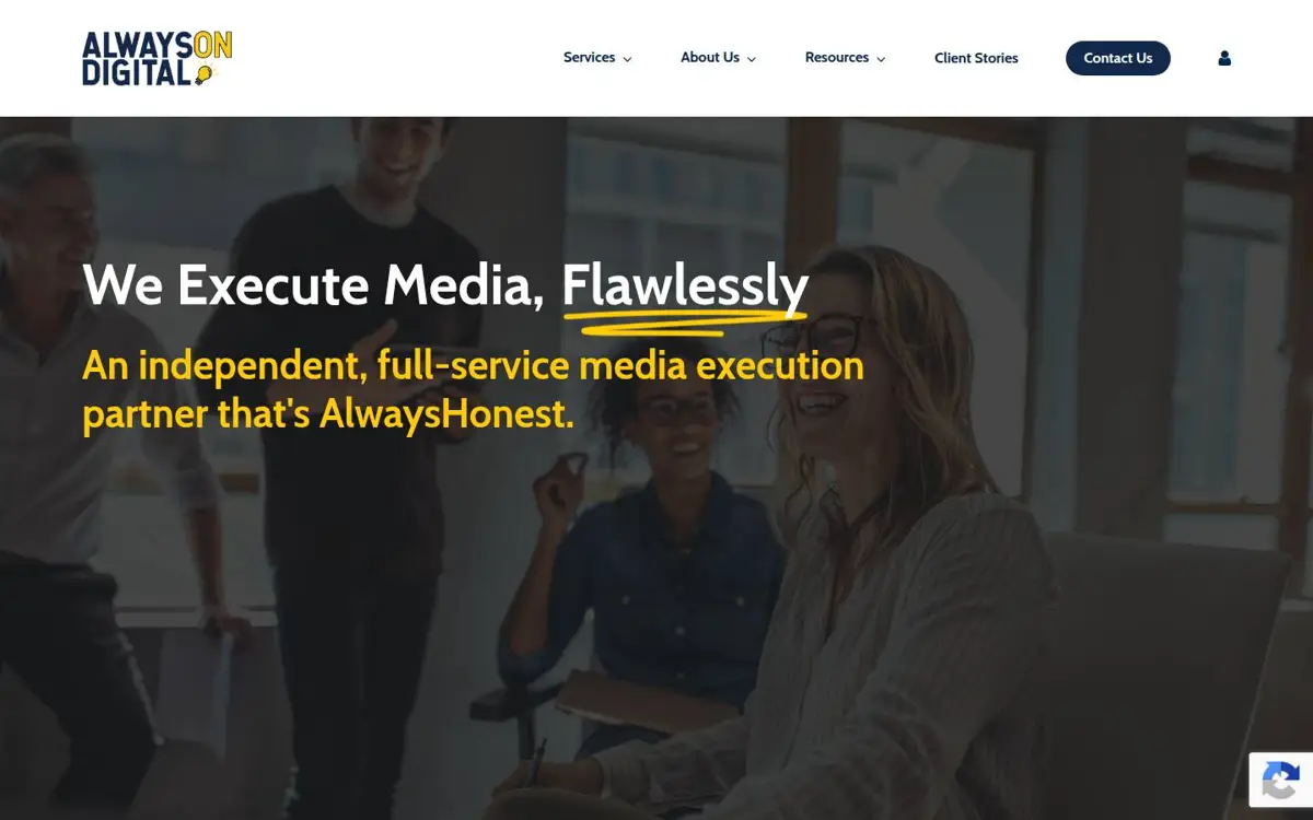 Homepage of AlwaysOn Digital