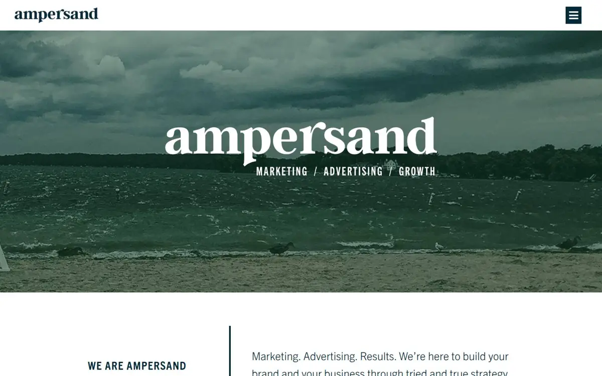 Homepage of Ampersand