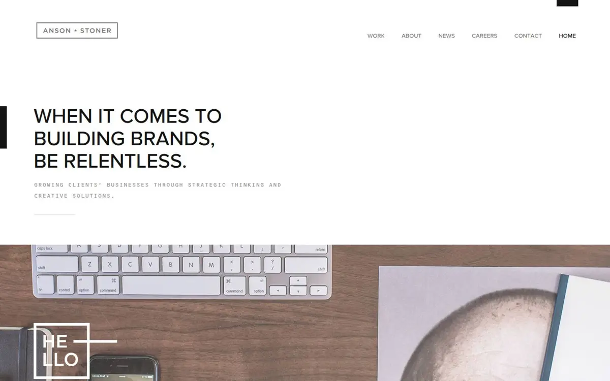 Homepage of Anson-Stoner