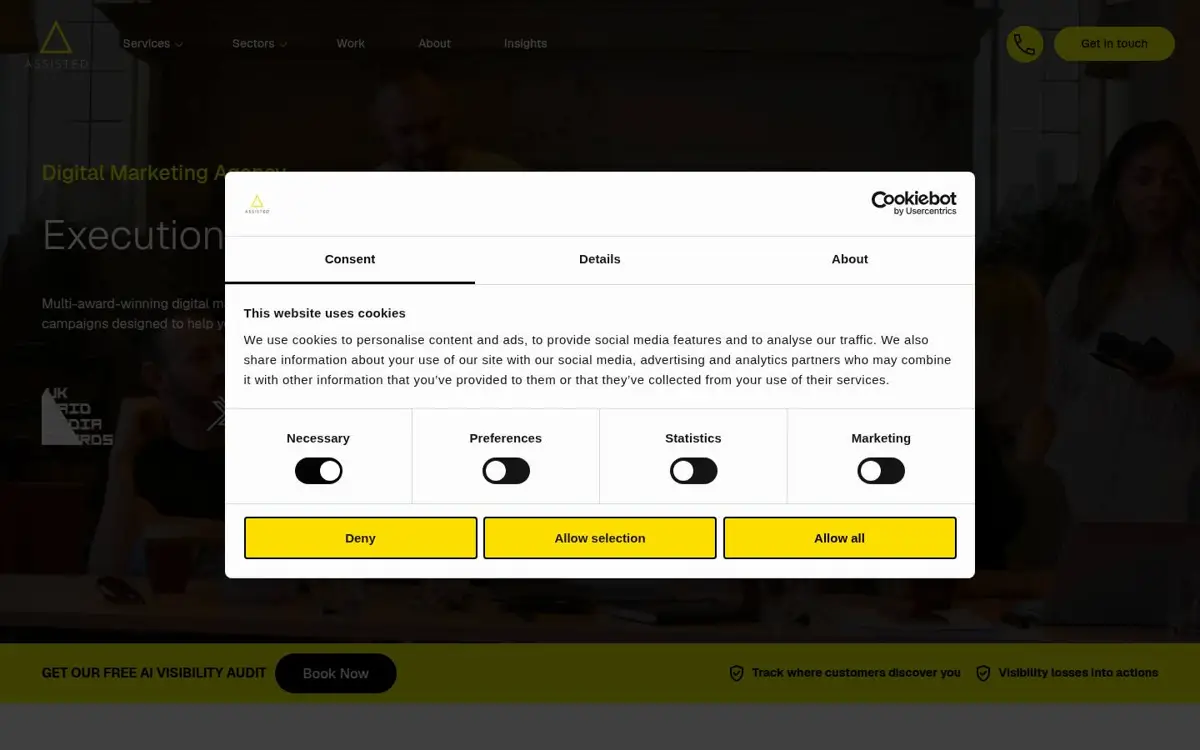 Homepage of Assisted
