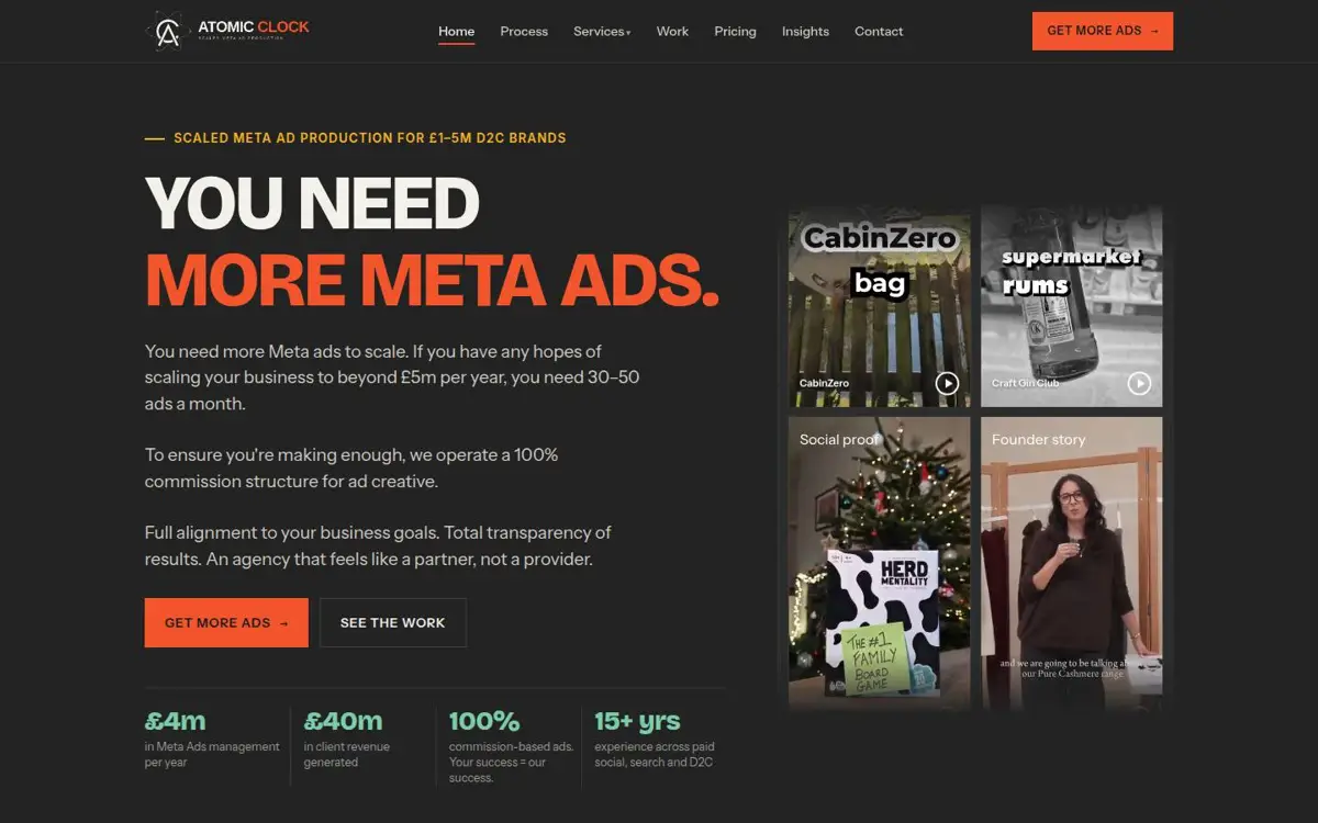 Homepage of Atomic Clock