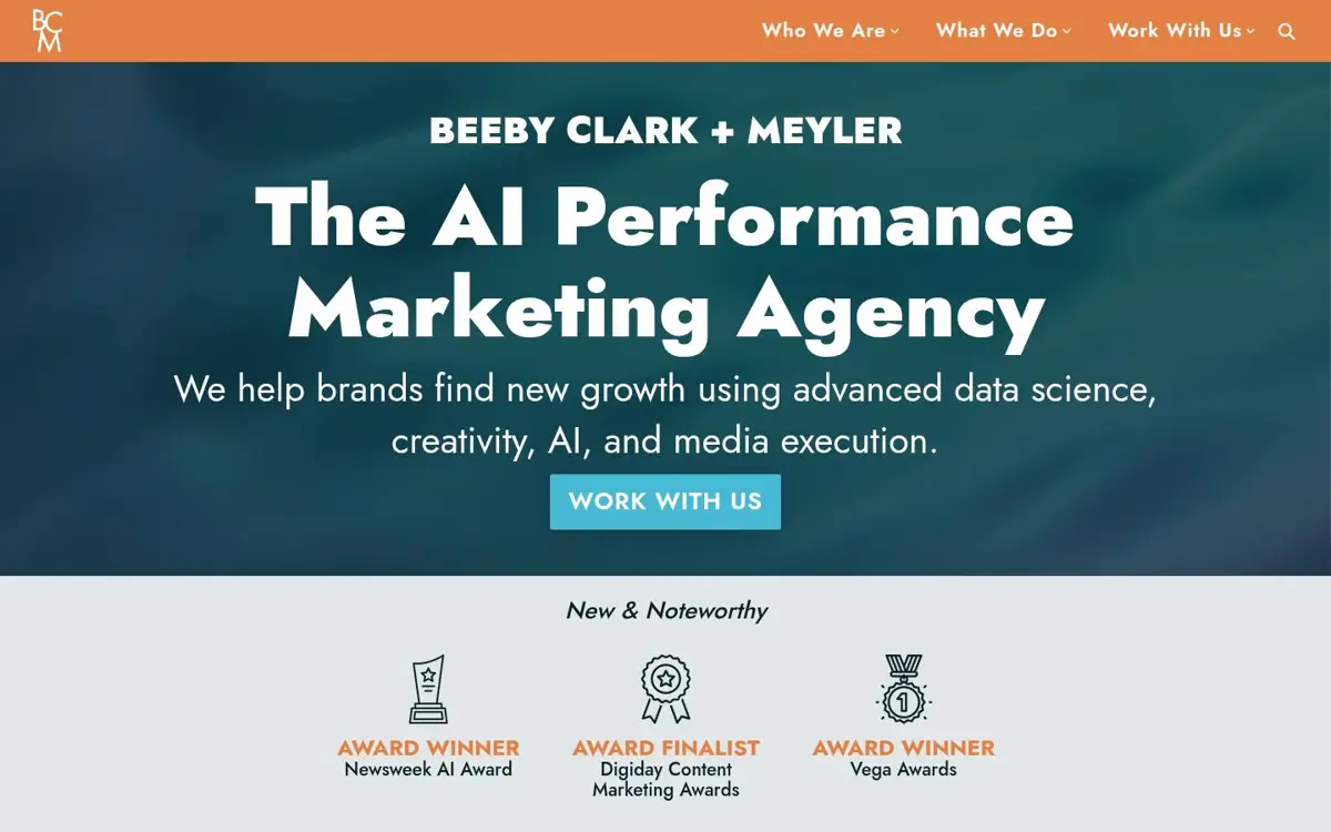 Homepage of Beeby Clark+Meyler
