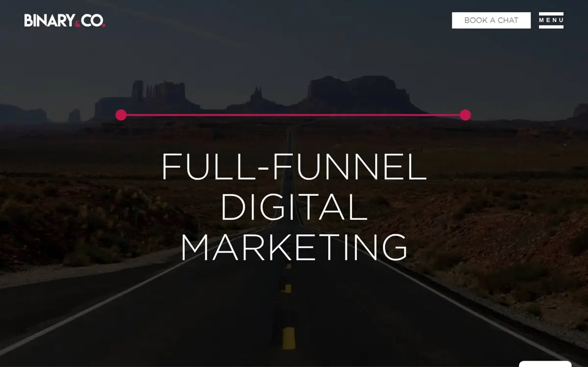 Homepage of Binary & Co