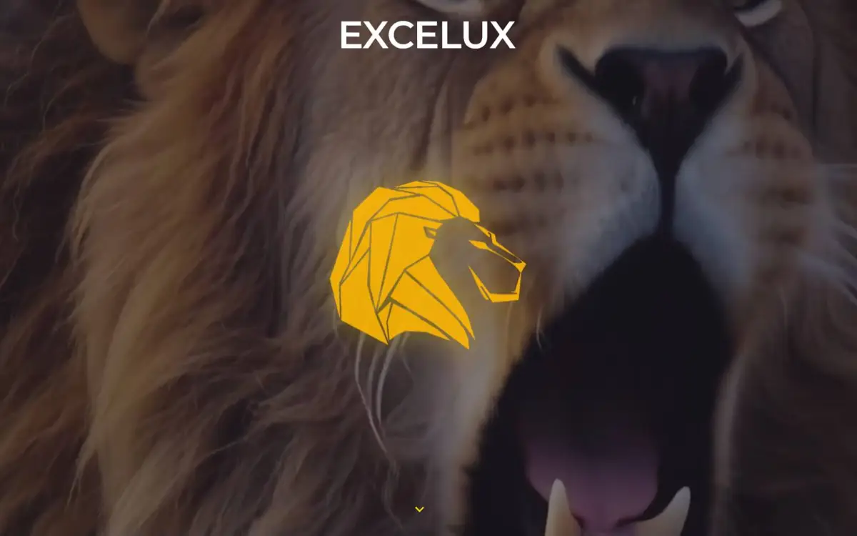 Homepage of Excelux Creative